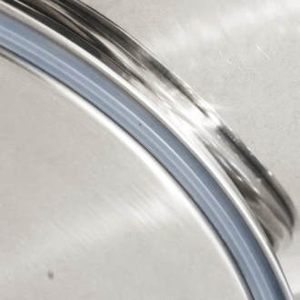 Mellarius MaxiLine 35 kg Abfüllbehälter mit integriertem Heizelement - 2 Quetschhähne 